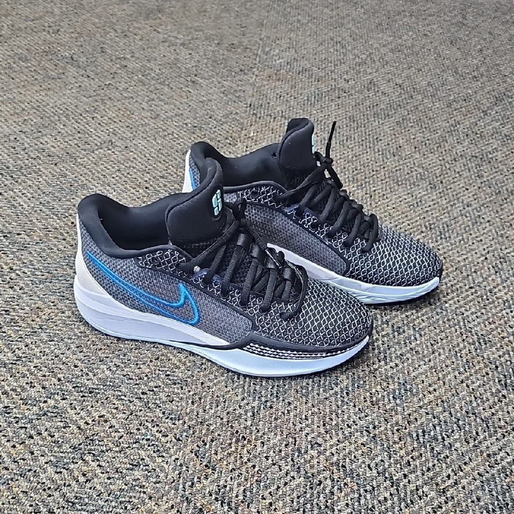 Nike Black and Blue Athletic Shoes New Without Tags